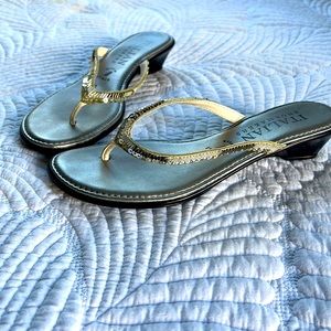 Sequins silver sandals
